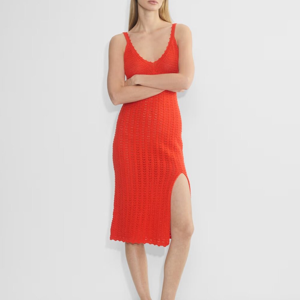 Aritzia EVIE MIDI DRESS NWT Size XS